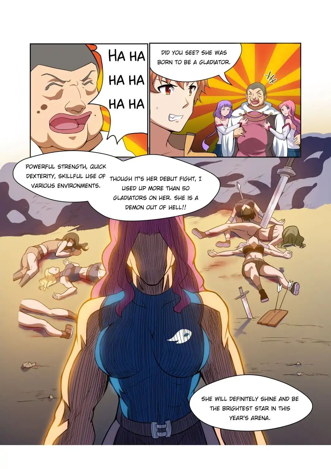 Lady Gladiator chapter 36 - page 8