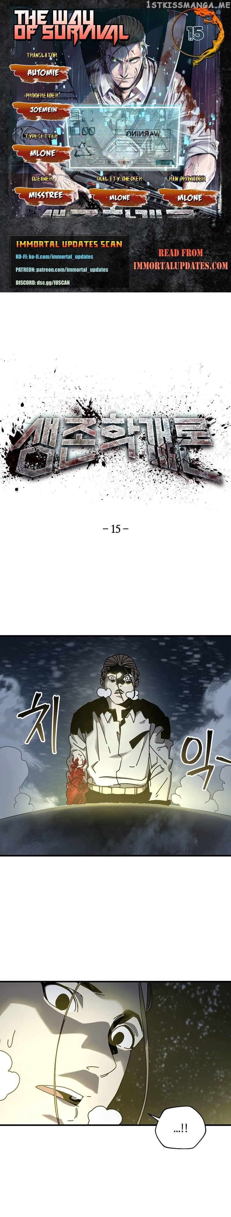 Introduction to Survival Chapter 15 - page 1