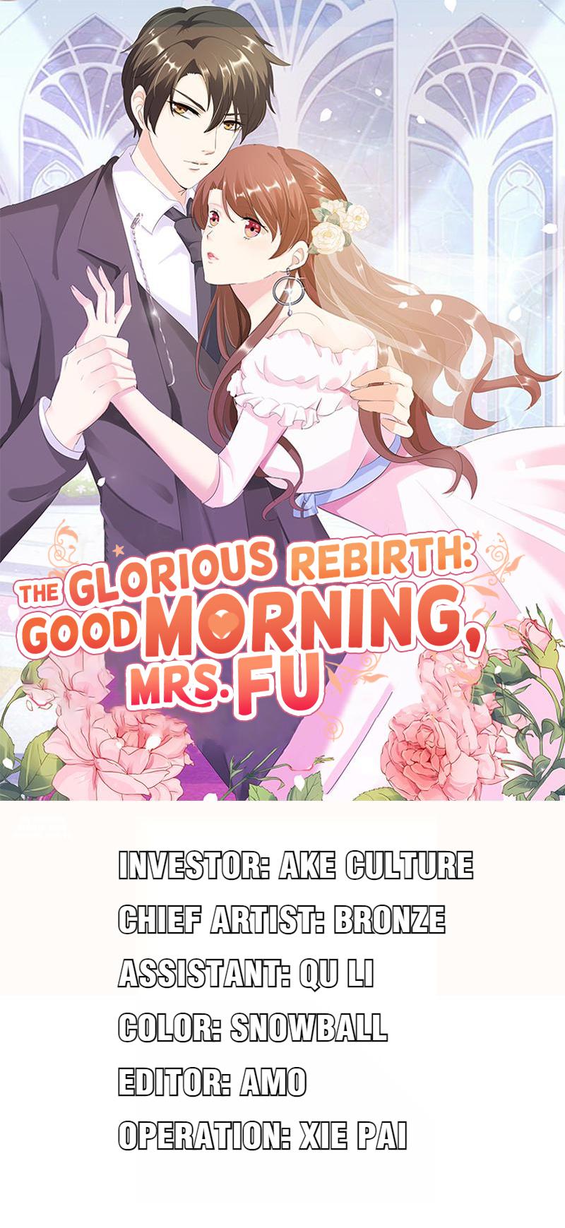The Glorious Rebirth: Good Morning, Mrs. Fu Chapter 2 - page 1