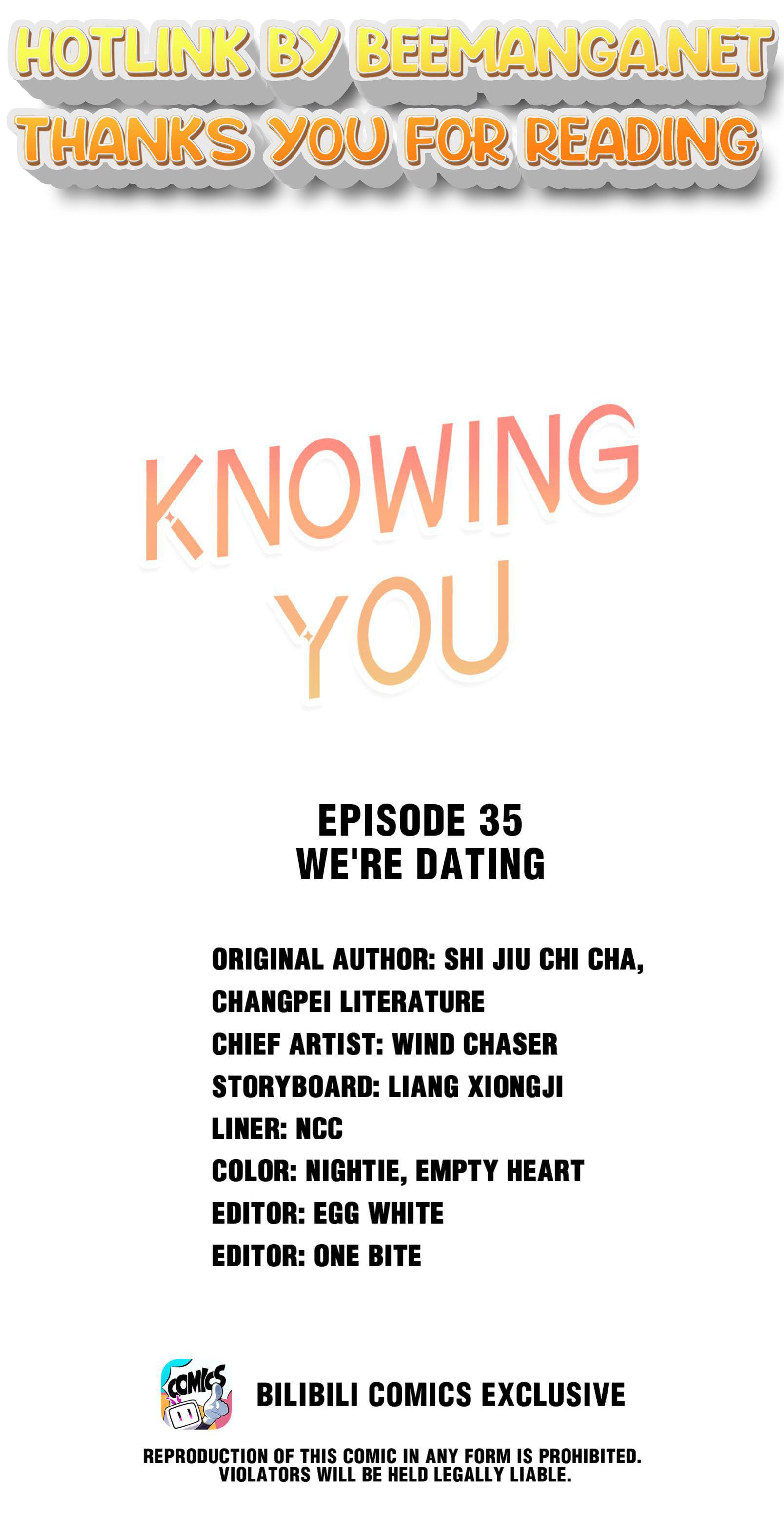 Knowing You Chapter 35 - page 1