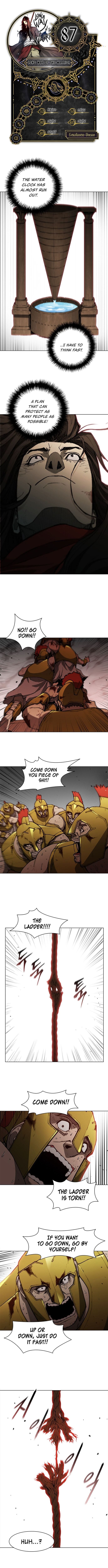 The Long Way Of The Warrior chapter 87 - page 1