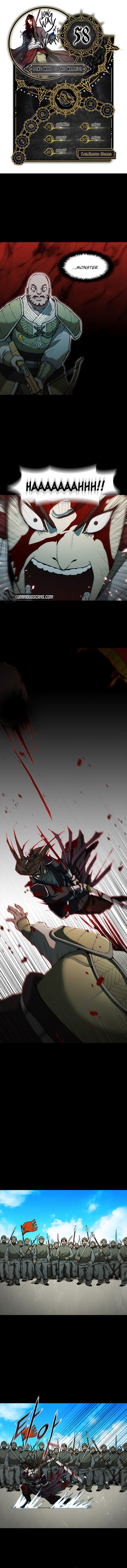 The Long Way Of The Warrior chapter 58 - page 1