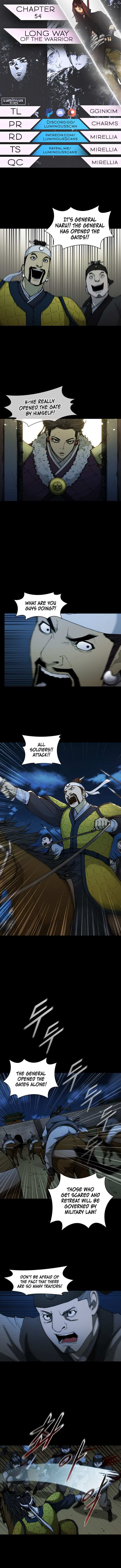 The Long Way Of The Warrior chapter 54 - page 1