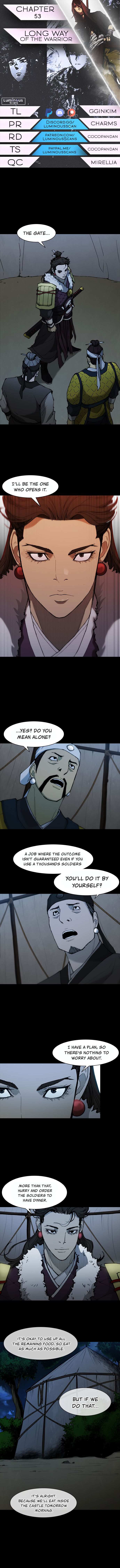 The Long Way Of The Warrior chapter 53 - page 1