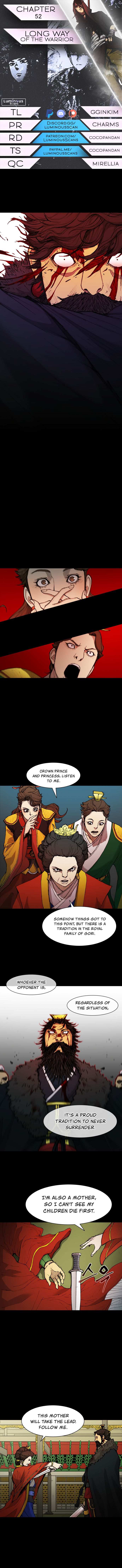 The Long Way Of The Warrior chapter 52 - page 1