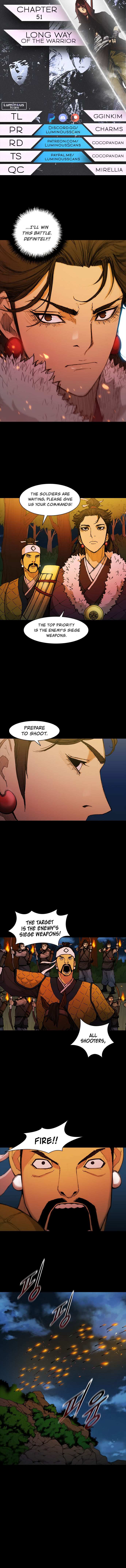 The Long Way Of The Warrior chapter 51 - page 1