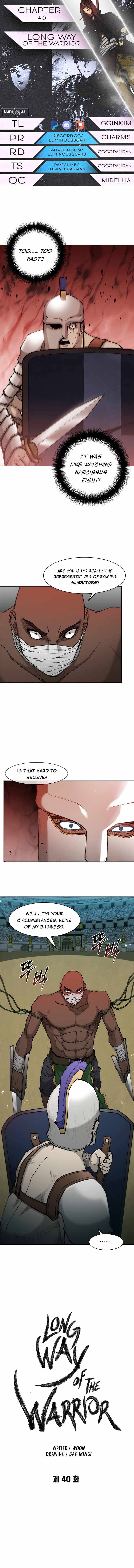 The Long Way Of The Warrior chapter 40 - page 1