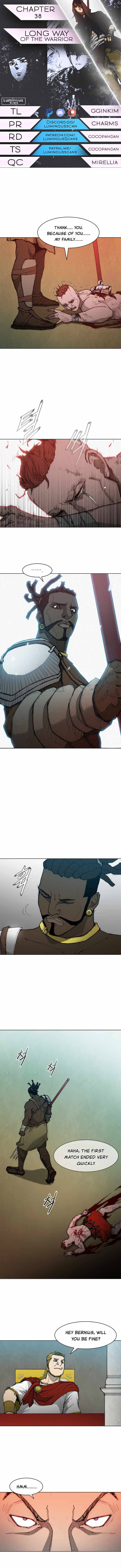 The Long Way Of The Warrior chapter 38 - page 1