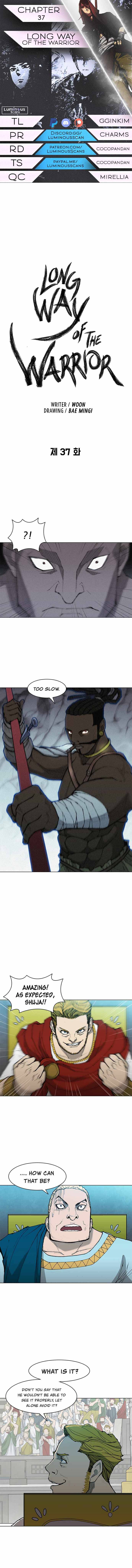 The Long Way Of The Warrior chapter 37 - page 1