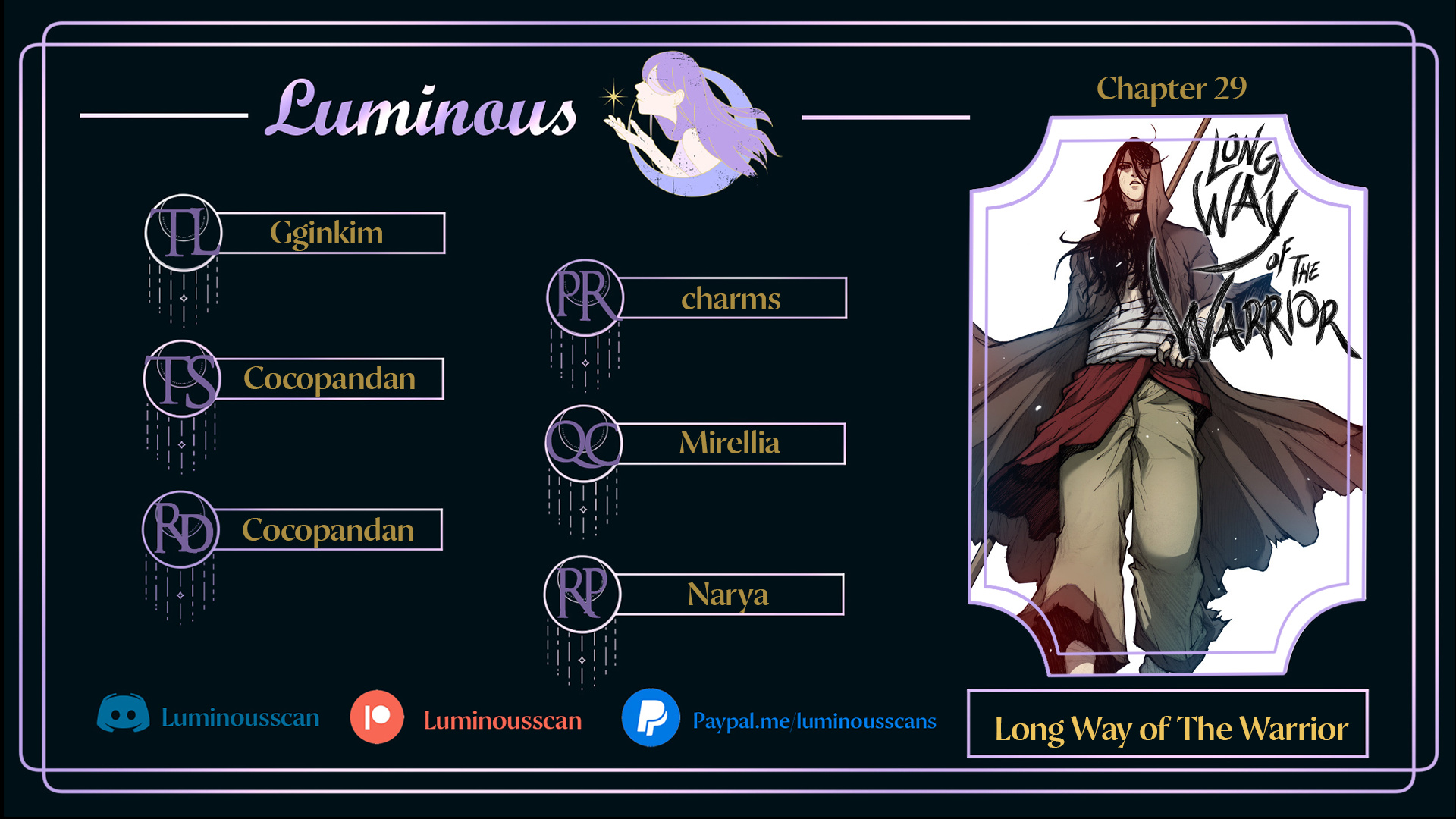 The Long Way Of The Warrior chapter 29 - page 1