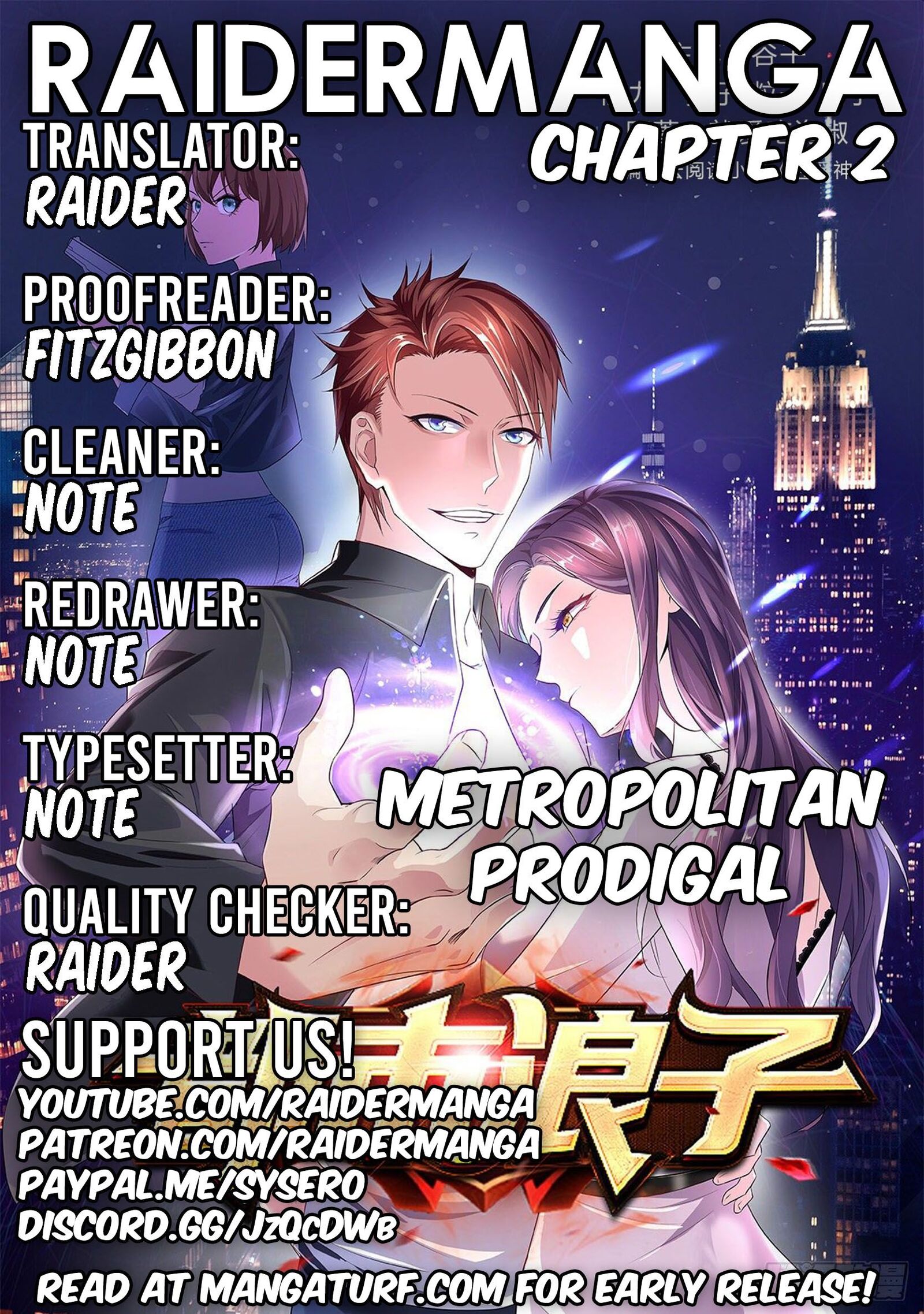 Metropolitan Prodigal chapter 2 - page 1