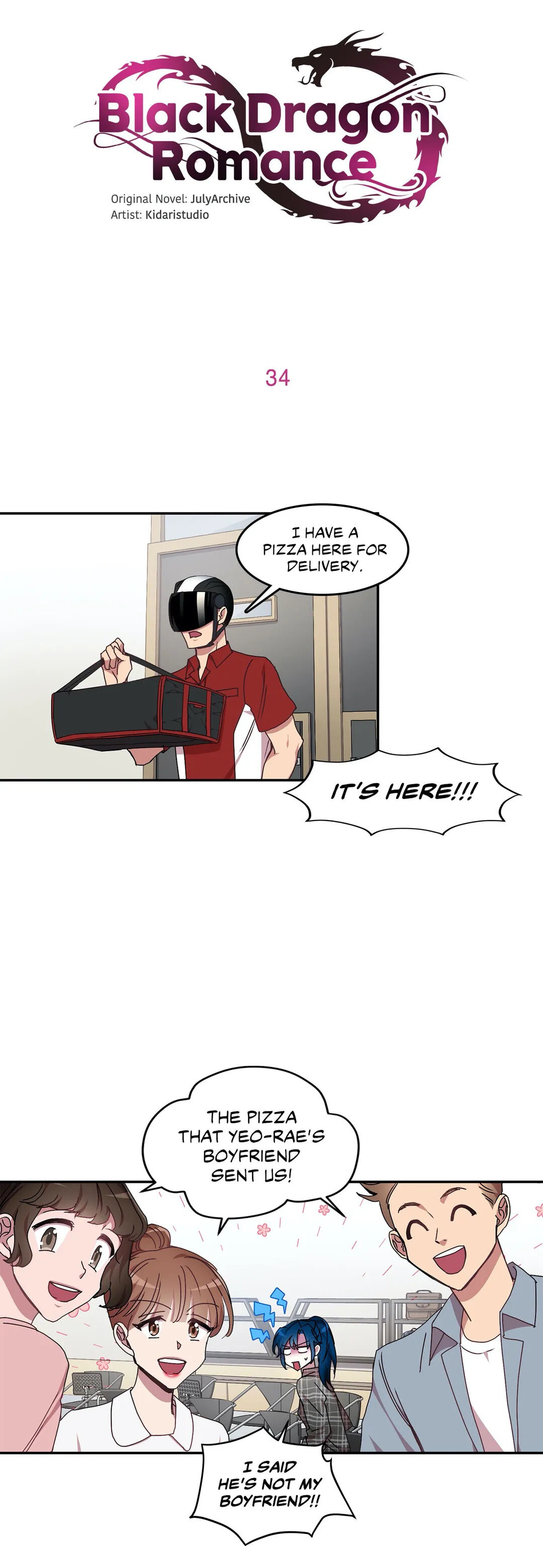 Black Dragon RomanceBlack Dragon Romance chapter 34 - page 2