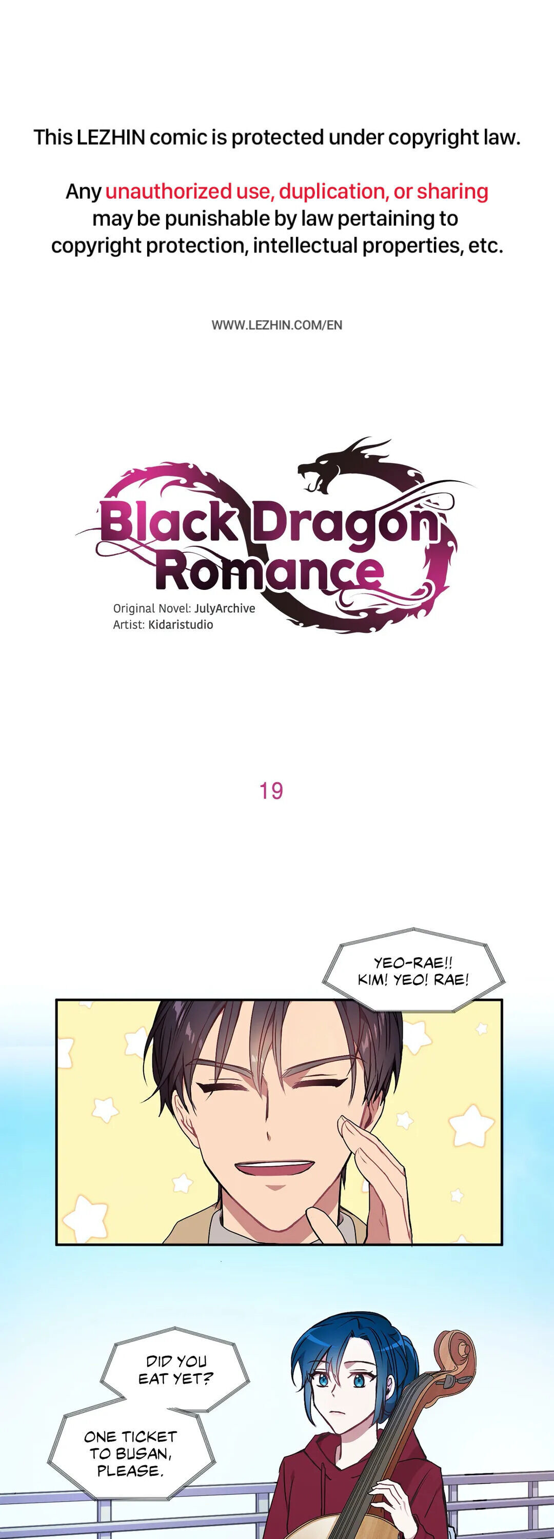 Black Dragon RomanceBlack Dragon Romance chapter 19 - page 1