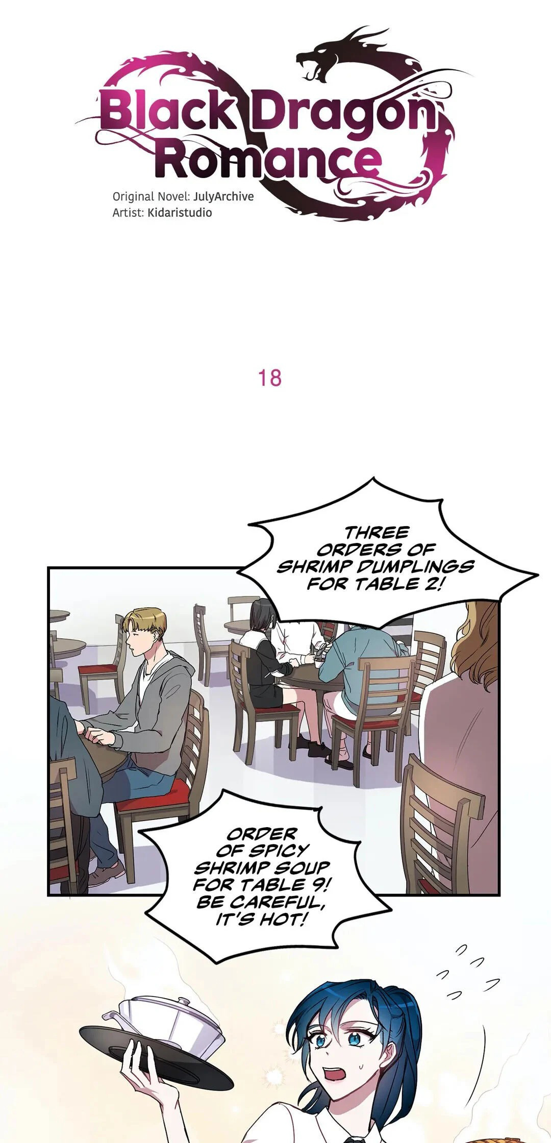 Black Dragon RomanceBlack Dragon Romance chapter 18 - page 1