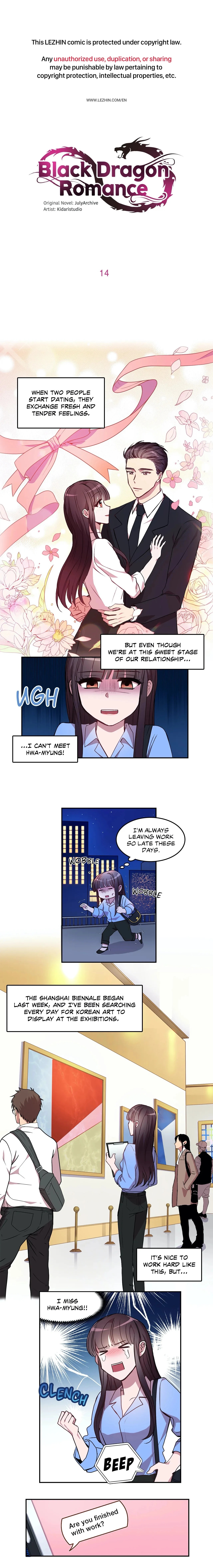Black Dragon RomanceBlack Dragon Romance chapter 14 - page 1