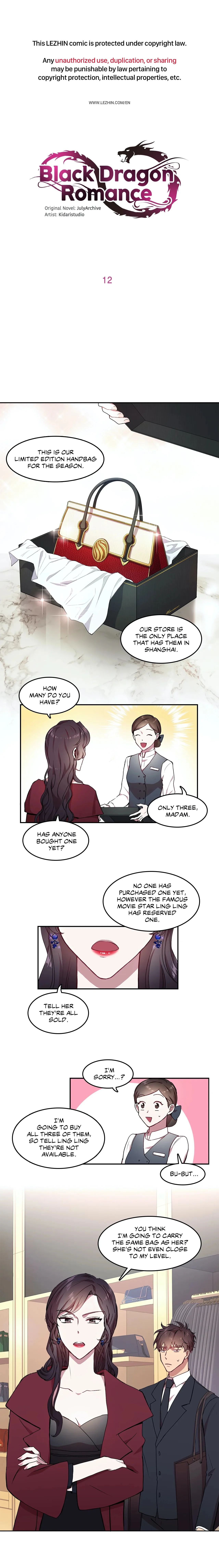 Black Dragon RomanceBlack Dragon Romance chapter 12 - page 1