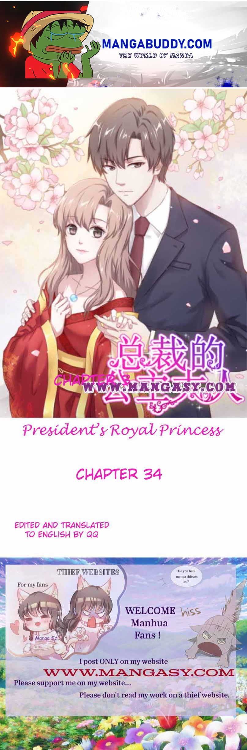 President’s Royal Princess Chapter 34 - page 1