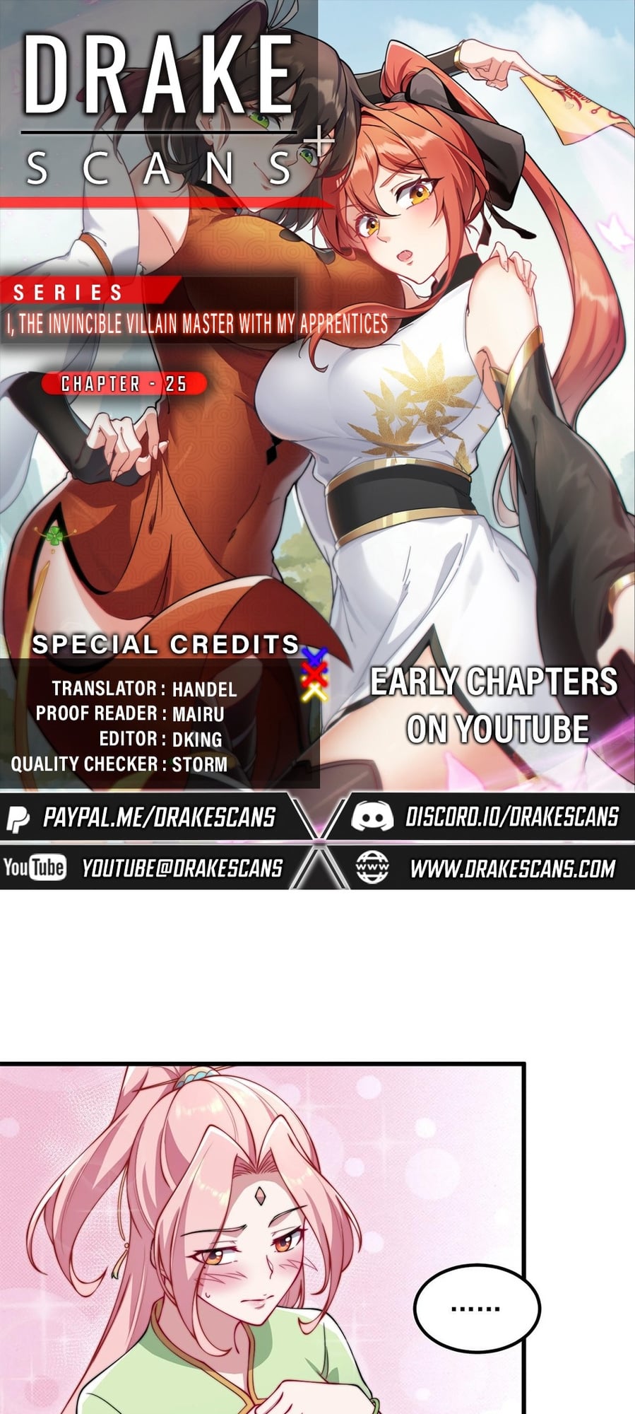 I, The Invincible Villain Master With My Apprentices chapter 25 - page 1