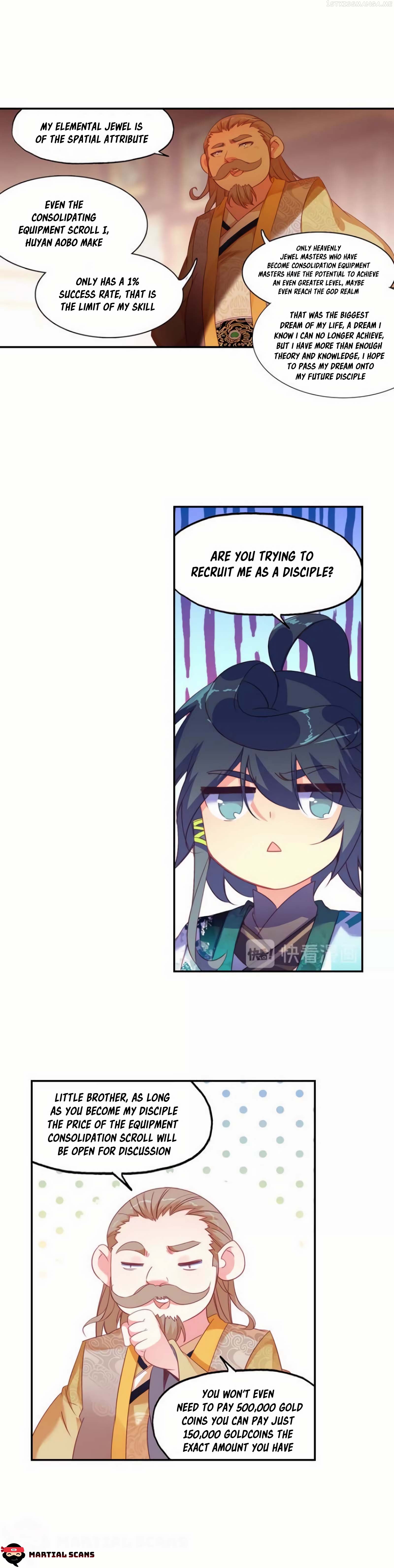 Heavenly Jewel Change chapter 21.5 - page 6