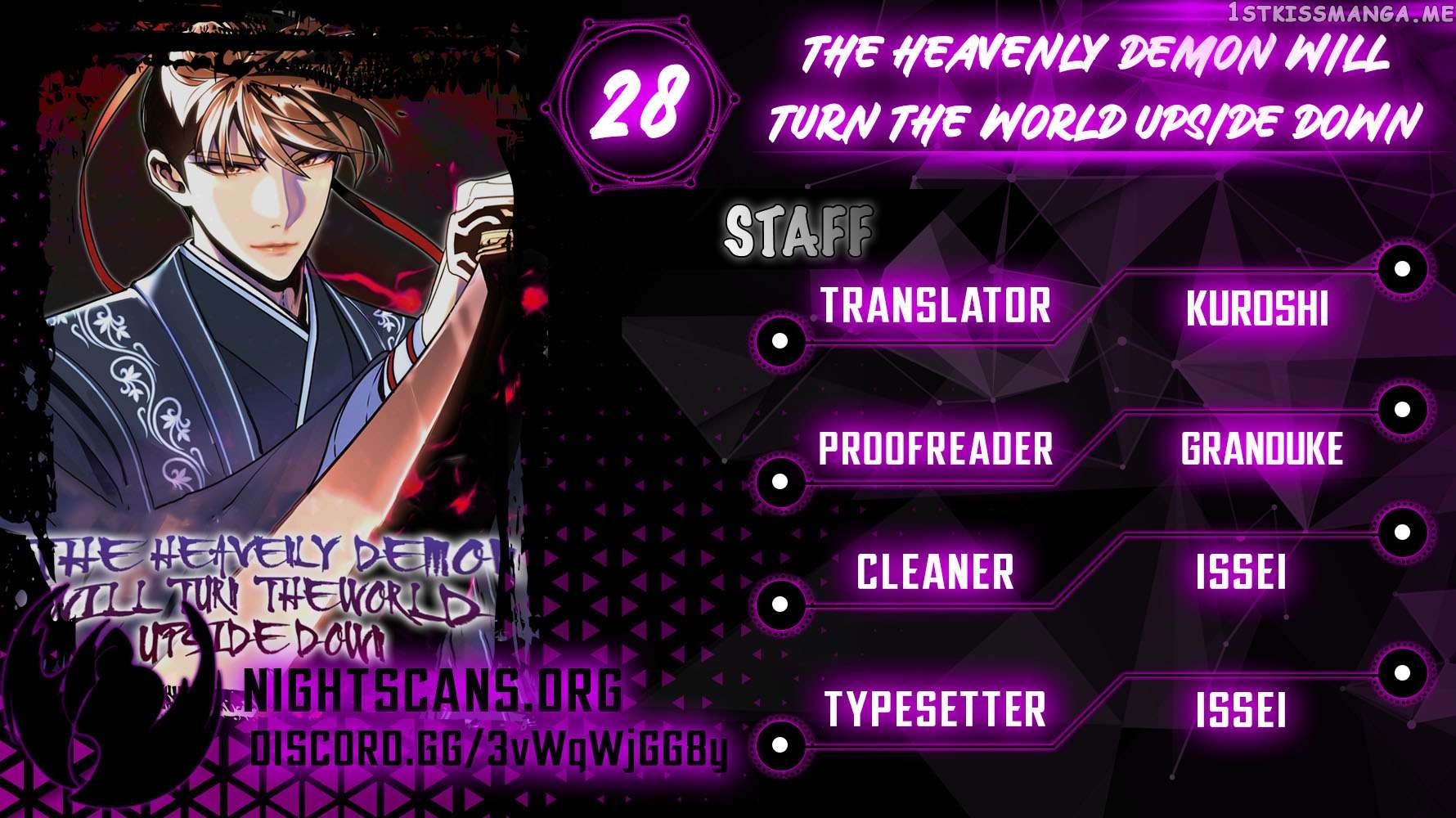 The Heavenly Demon Will Turn the World Upside Down Chapter 28 - page 1