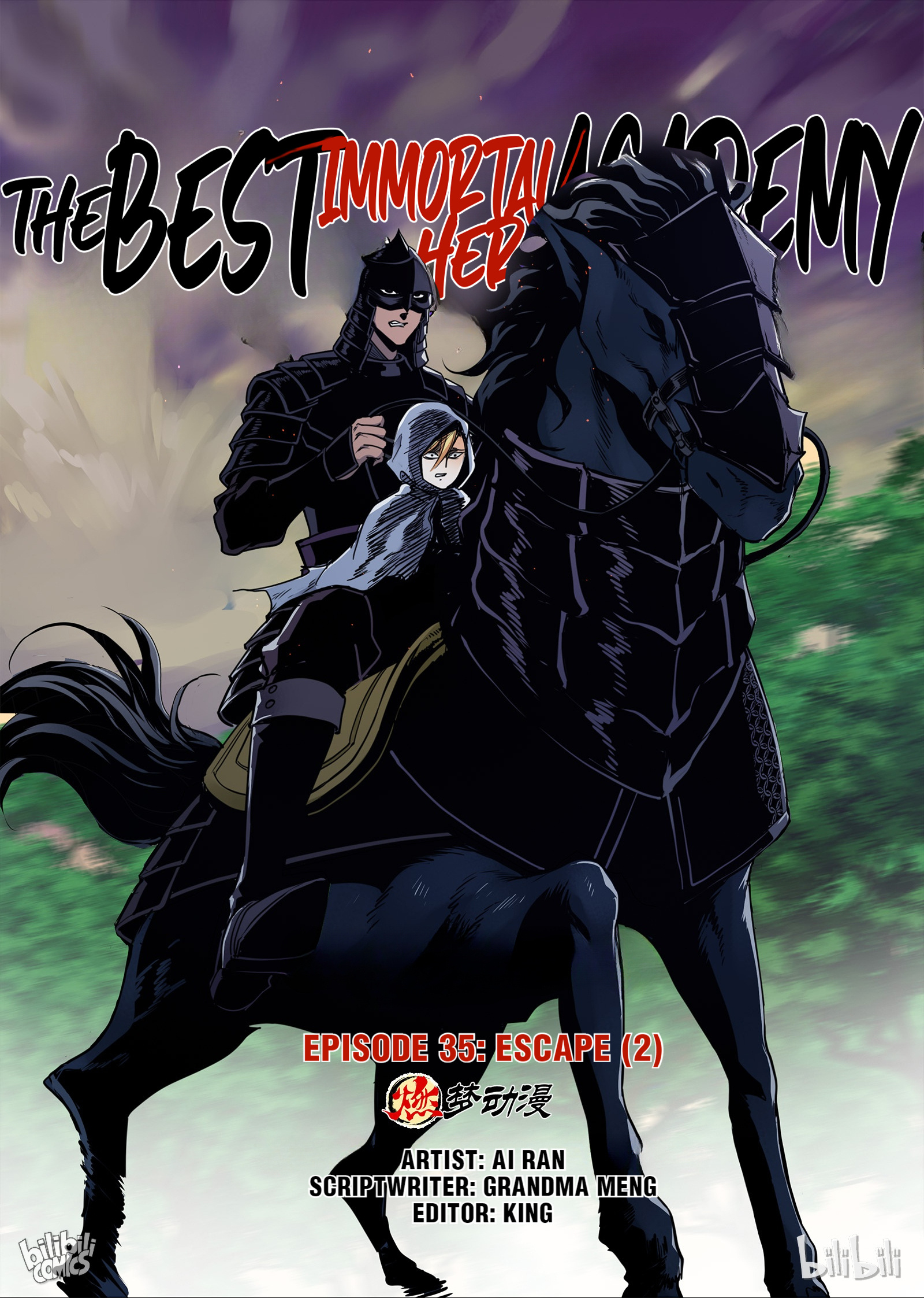 The Best Immortal Hero Academy chapter 35 - page 1