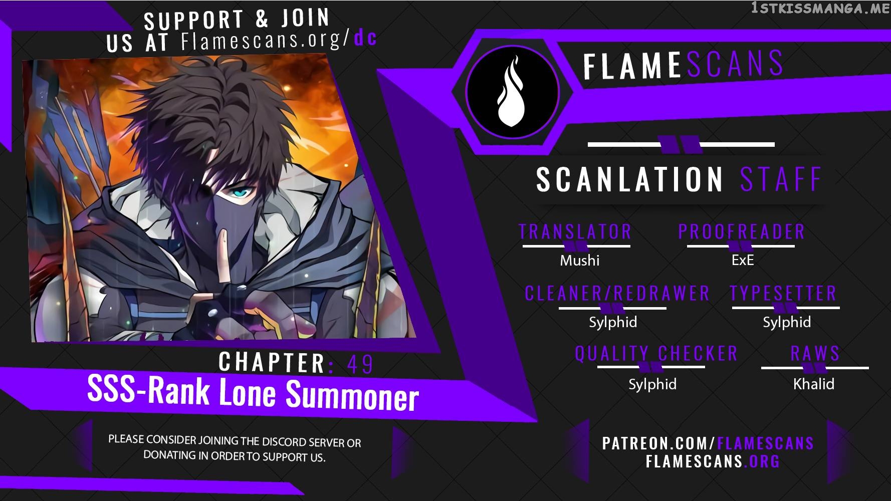The Lone SSS-Class Summoner Chapter 49 - page 1