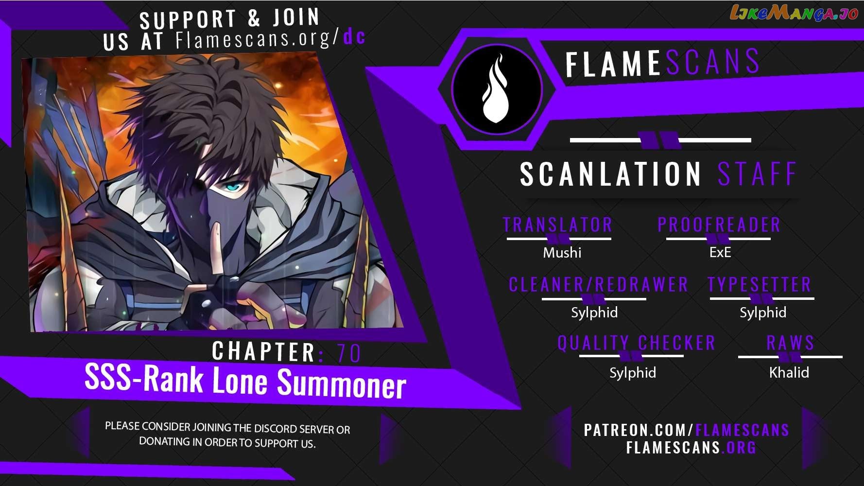The Lone SSS-Class Summoner Chapter 70 - page 1