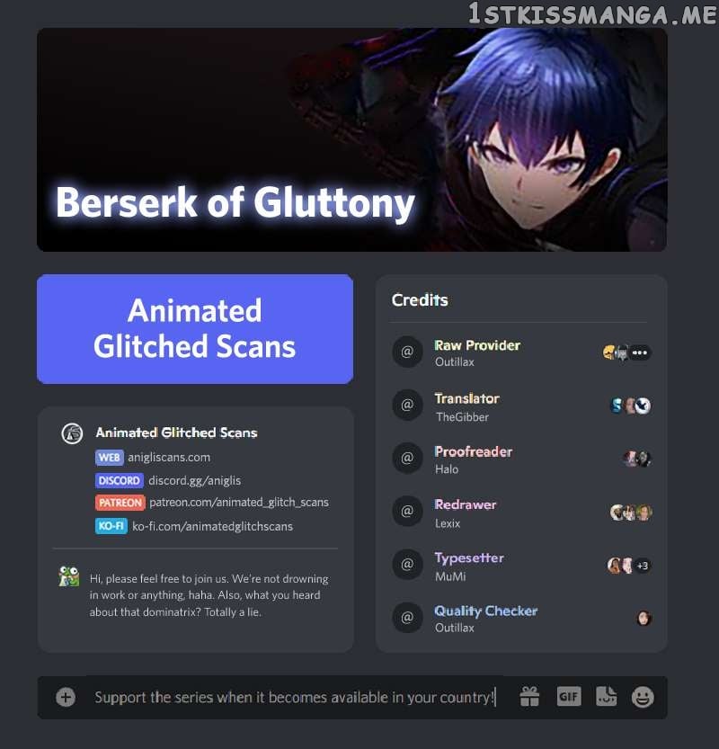 Berserk of Gluttony - Manhwa Chapter 21 - page 1