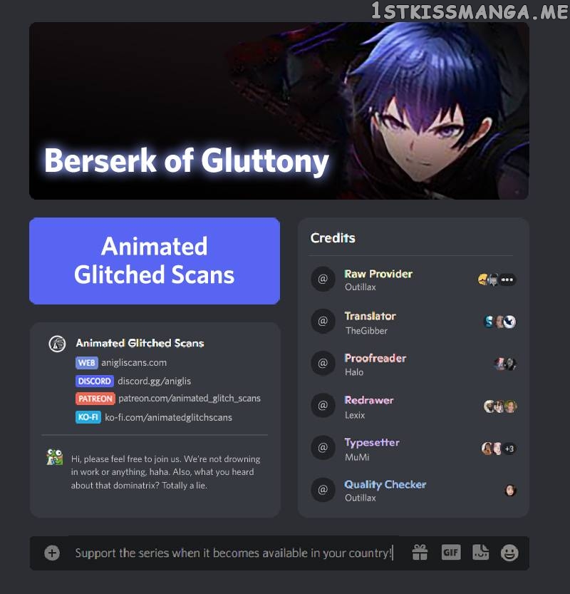 Berserk of Gluttony - Manhwa Chapter 18 - page 1