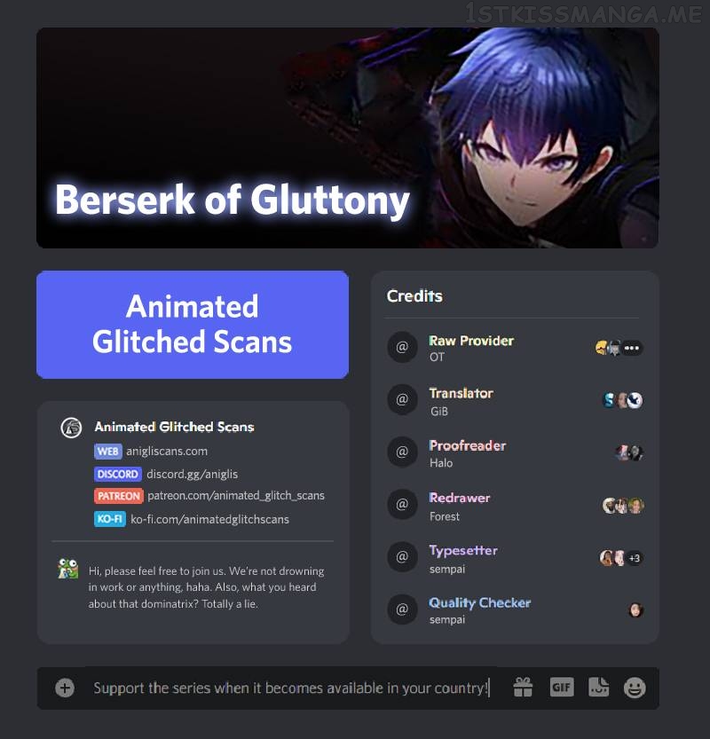 Berserk of Gluttony - Manhwa Chapter 7 - page 1