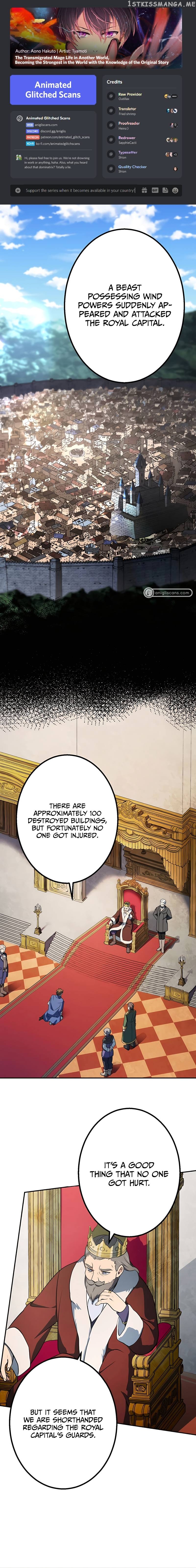 The Transmigrated Mage Life in Another World, Becoming the Strongest in the World with the Knowledge of the Original Story Chapter 22 - page 1