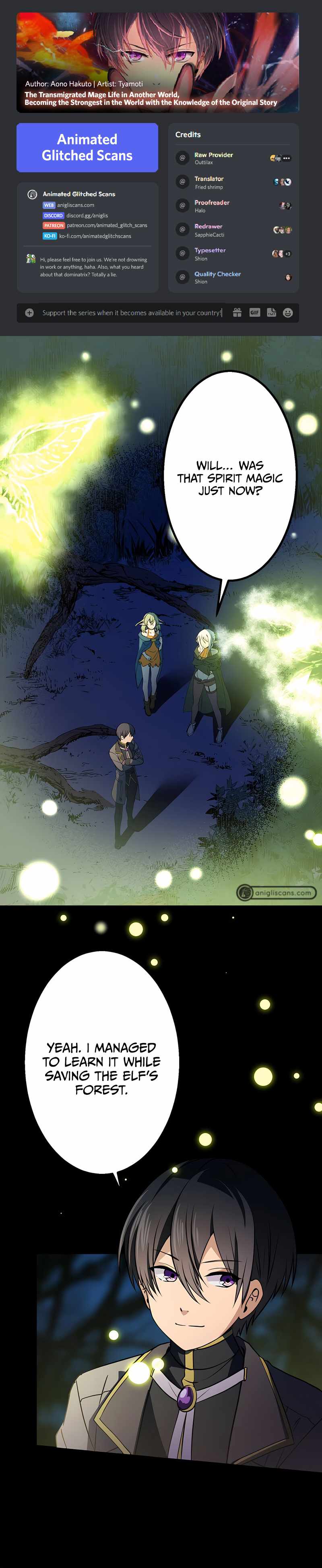 The Transmigrated Mage Life in Another World, Becoming the Strongest in the World with the Knowledge of the Original Story Chapter 6 - page 1