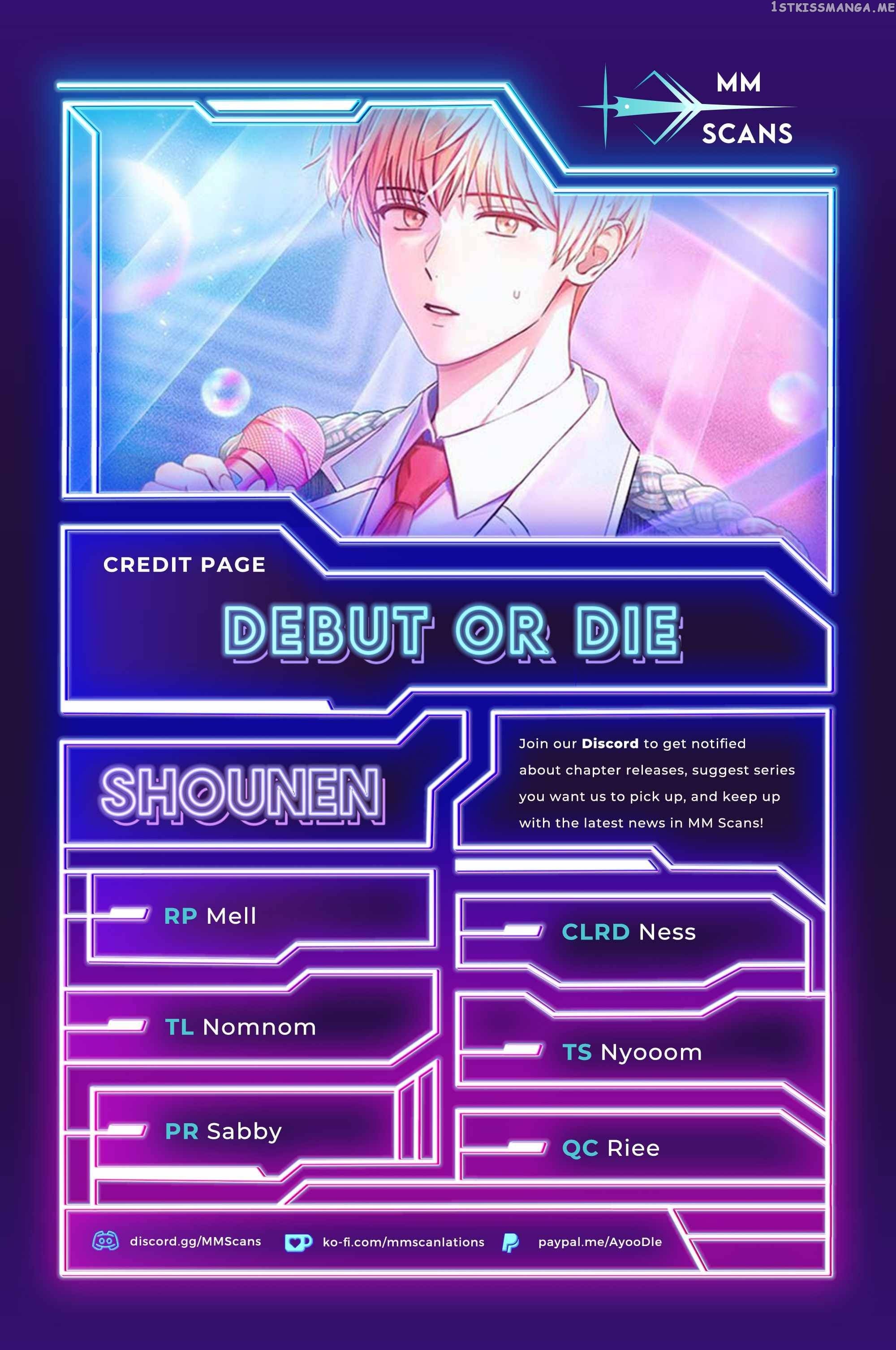 Debut or Die! Chapter 31 - page 1