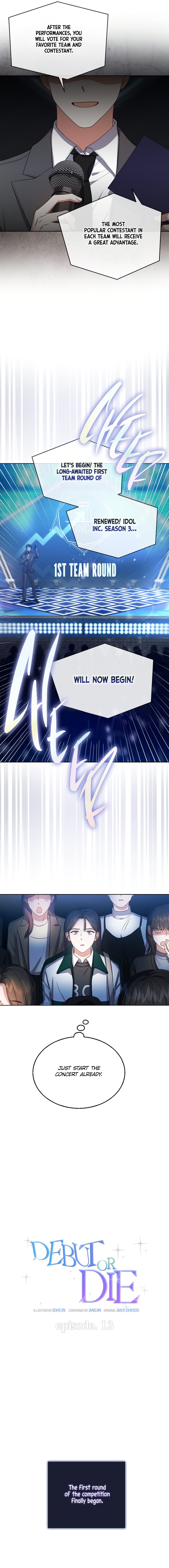 Debut or Die! chapter 13 - page 3