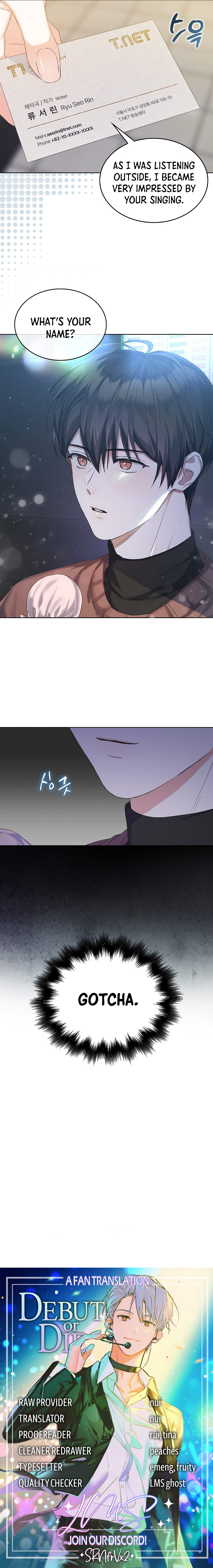 Debut or Die! chapter 2 - page 11