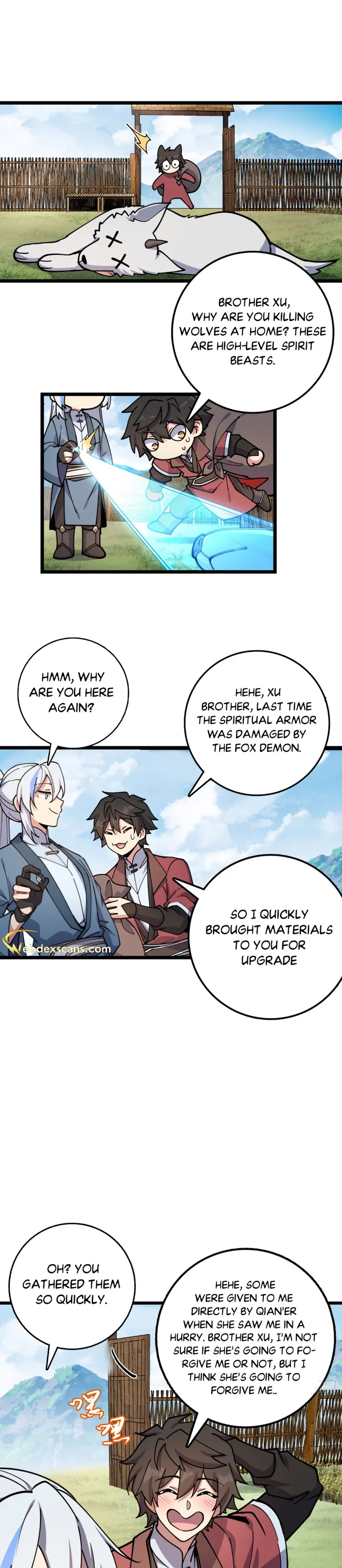 My Master Only Breaks Through Every Time the Limit Is Reached Chapter 29 - page 8