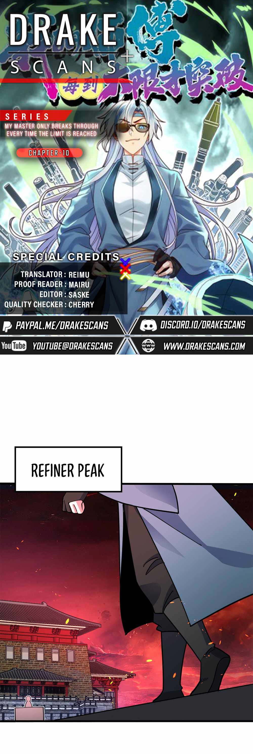 My Master Only Breaks Through Every Time the Limit Is Reached Chapter 10 - page 1