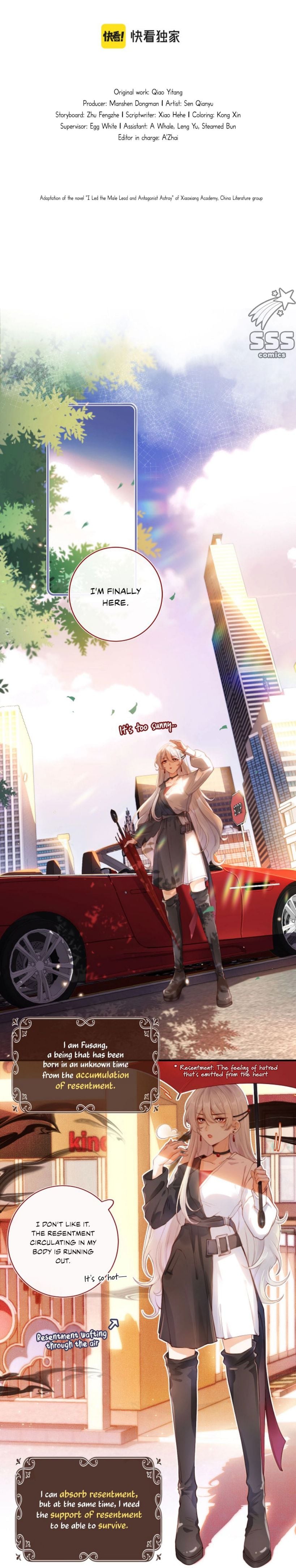 I Led the Male Lead and Antagonist Astray chapter 1 - page 6