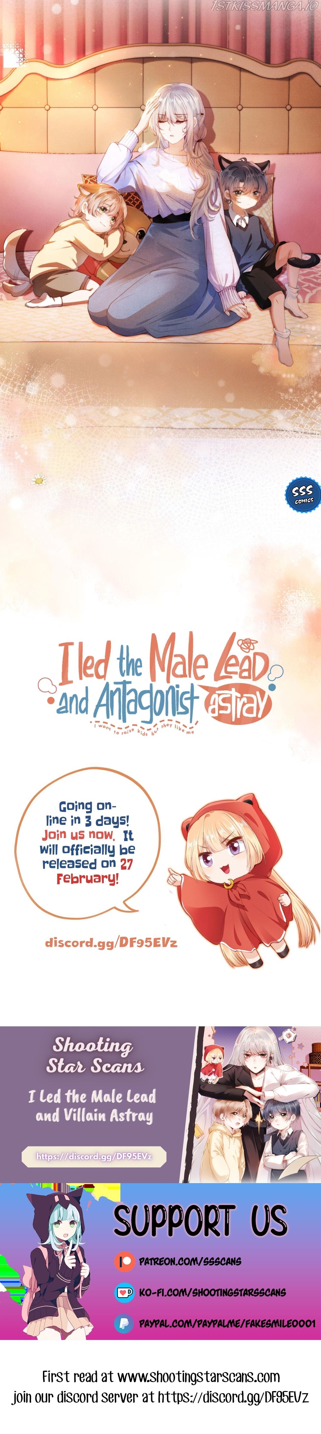 I Led the Male Lead and Antagonist Astray chapter 0.9 - page 12