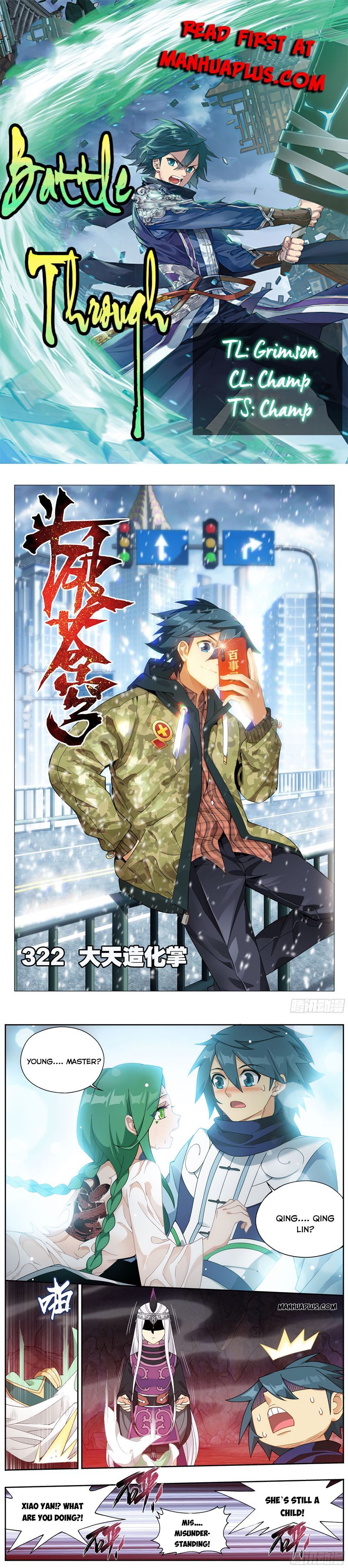 Doupo Cangqiong Chapter 322 - page 1