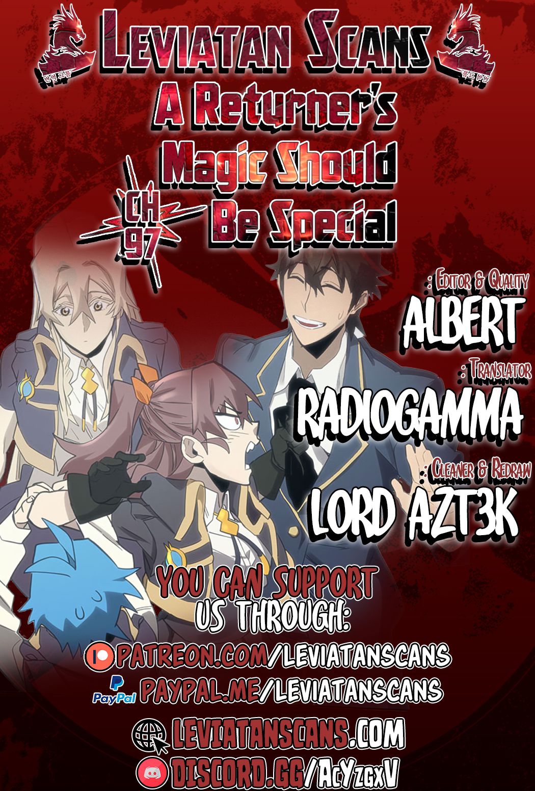 A Returner’s Magic Should be Special Chapter 97 - page 1