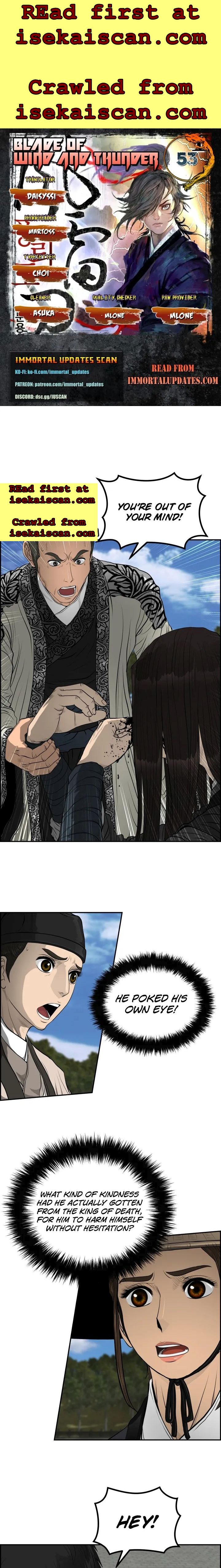 Blade Of Wind And Thunder chapter 53 - page 1