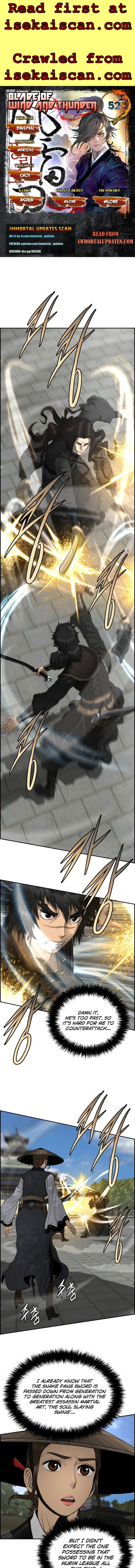 Blade Of Wind And Thunder chapter 52 - page 1