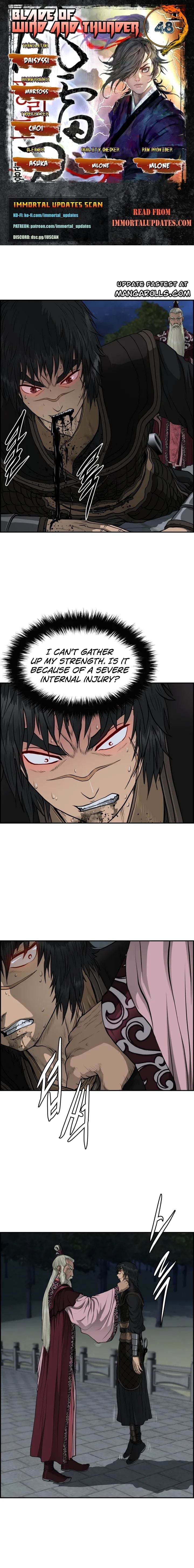 Blade Of Wind And Thunder chapter 48 - page 1