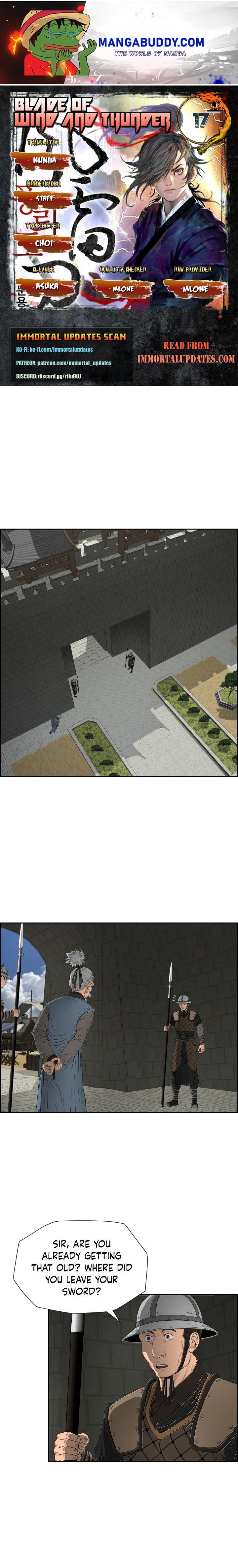 Blade Of Wind And Thunder chapter 17 - page 1