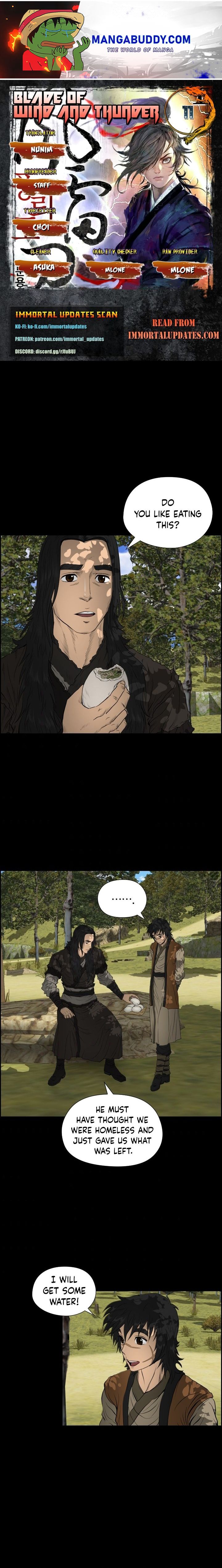 Blade Of Wind And Thunder chapter 11 - page 1