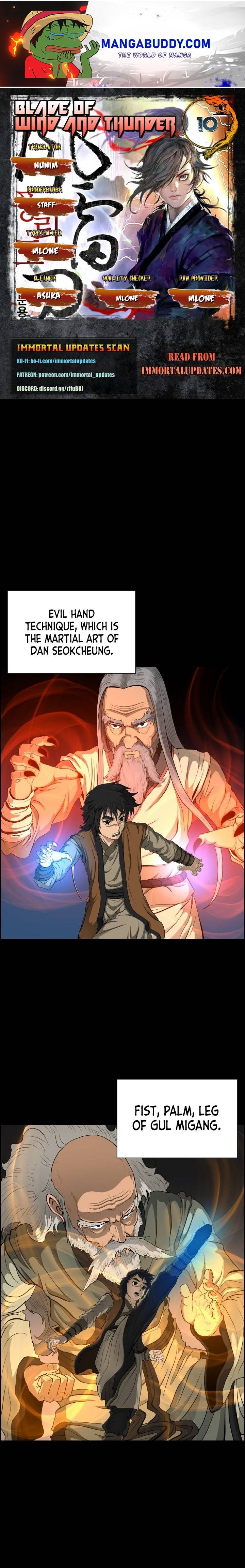 Blade Of Wind And Thunder chapter 10 - page 1