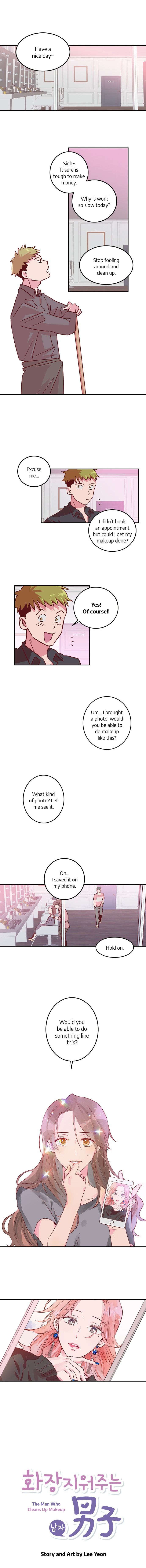 The Man Who Cleans up Makeup chapter 3 - page 2