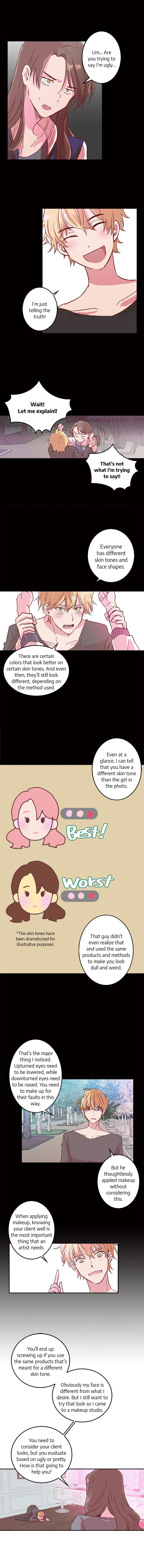 The Man Who Cleans up Makeup chapter 3 - page 7