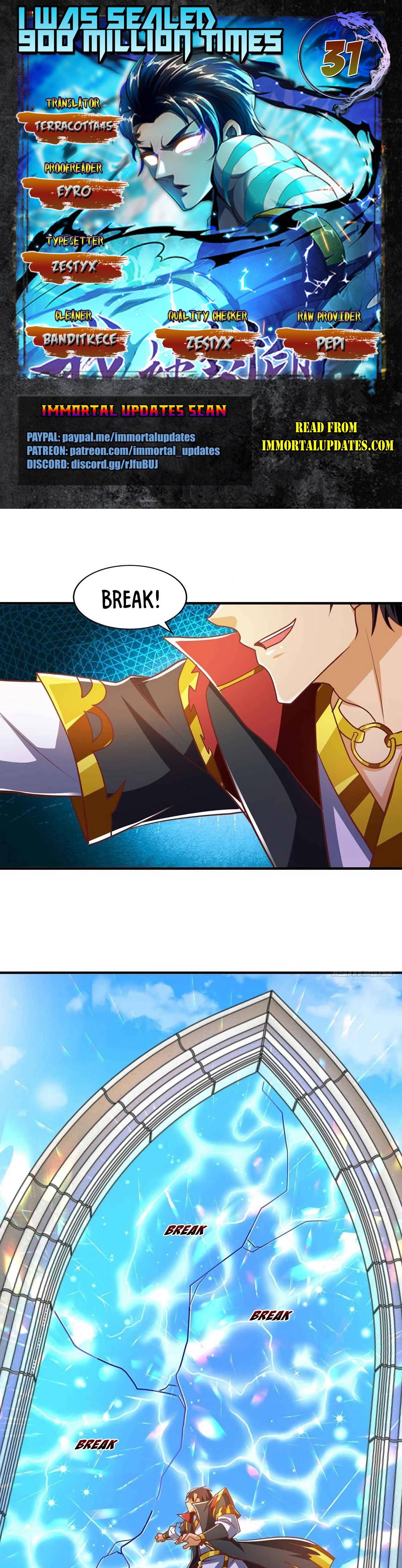 I Was Sealed 900 Million Times Chapter 31 - page 1